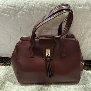 Sole Society deep Burgundy large shoulder bag
